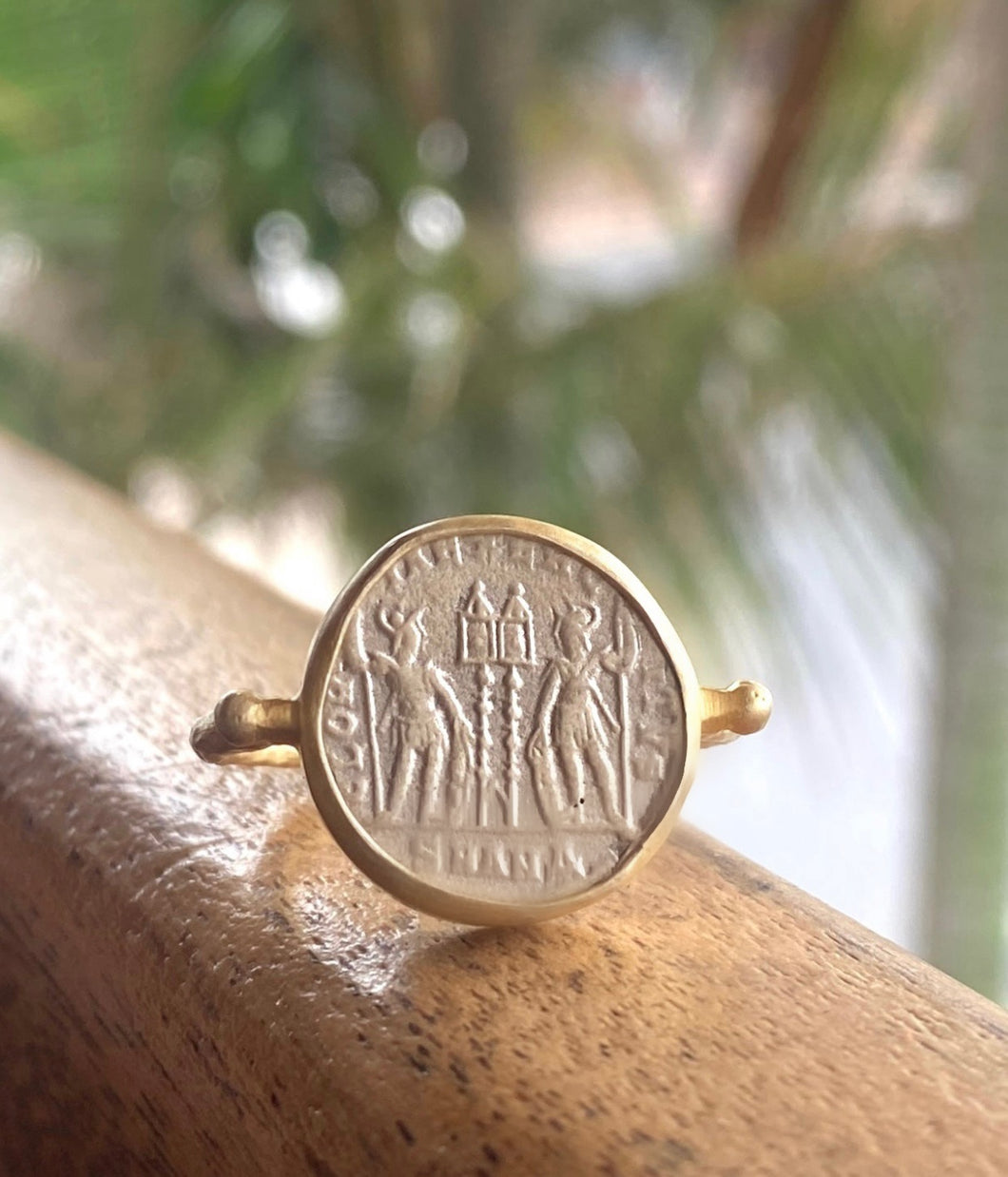 Byzantine coin ring