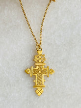 The Milano Byzantine cross necklace