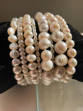 Multi strand freshwater pearl bracelet