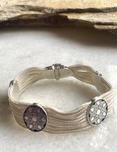 Byzantine flower bracelet