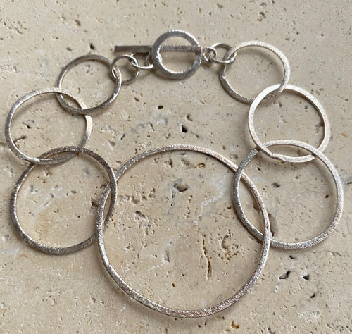 Link Rings bracelet plain Toggle