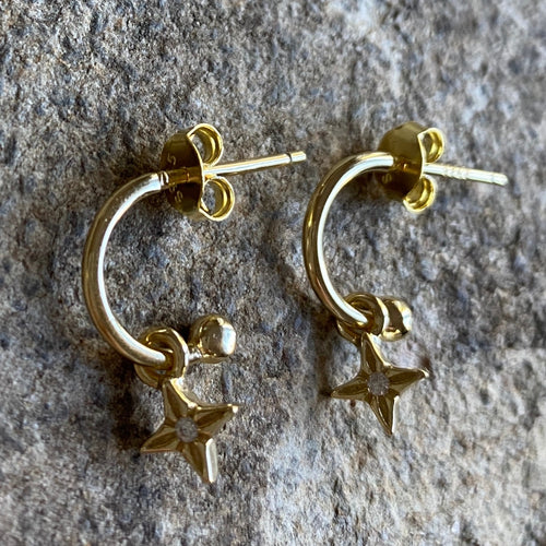 Star earrings