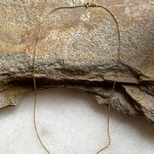 9k Yellow Gold cable chain