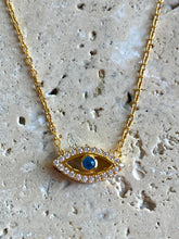 Santorini Blue Mati necklace