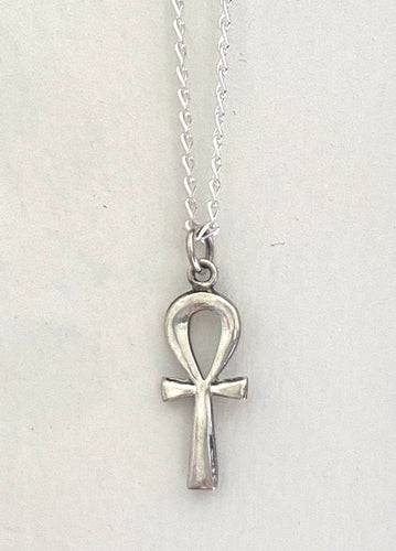 Ankh on Curb chain