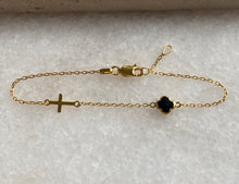 Cleopatra Black onyx  bracelet