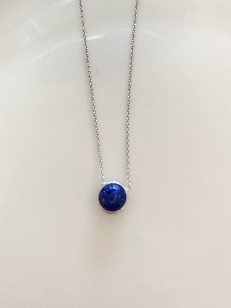 Lapis Lazuli Cabochon Necklace