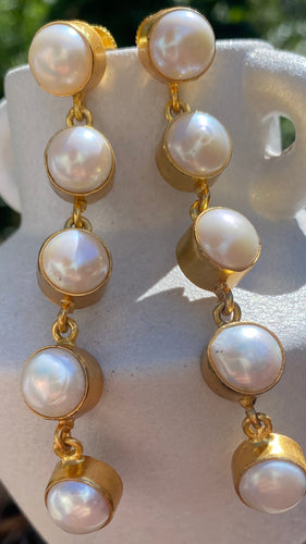 Lena long earrings