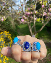 Dionysia lapis lazuli ring