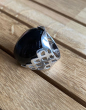Smokey quartz ring