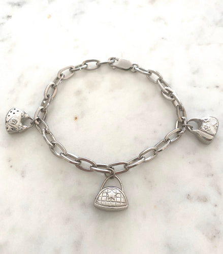 Handbag bracelet.