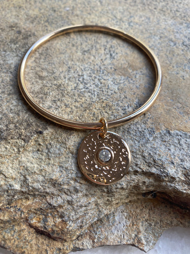 Bangle with charm