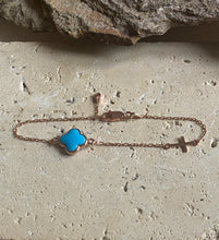 Cleopatra medium turquoise bracelet