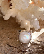 Statement pearl ring