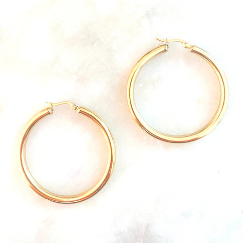Gold hoops