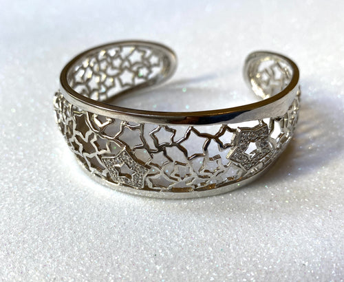 Astra stars cuff bangle