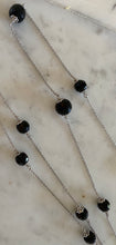 Onyx double layered necklace