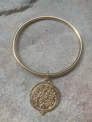 Bangle with charm