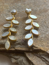 The olive leaf earrings