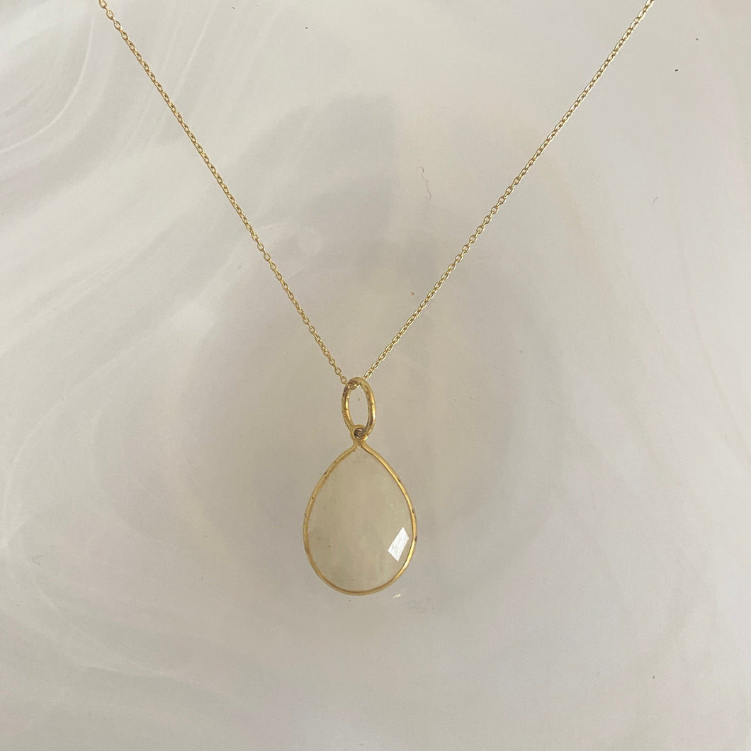 Moonstone necklace