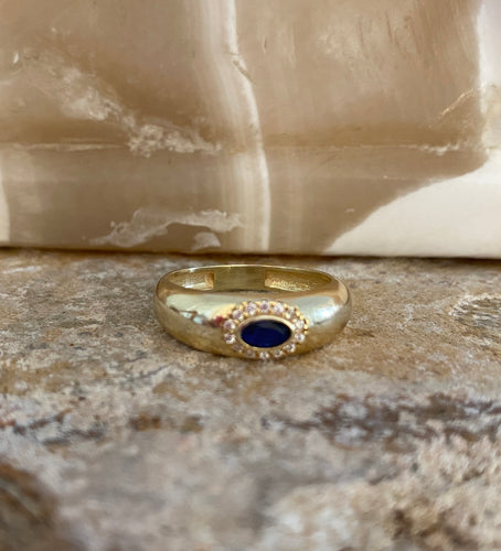 The blue Nile ring