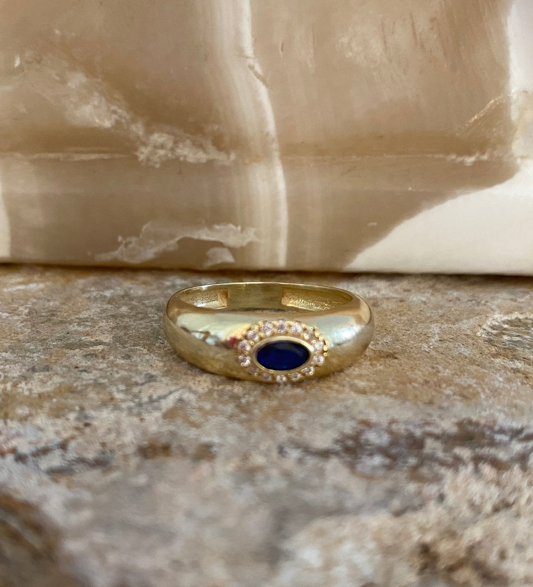 The blue Nile ring