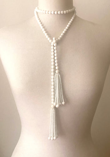 Agate vintage Lariat