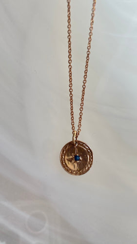 Bella Blue star necklace